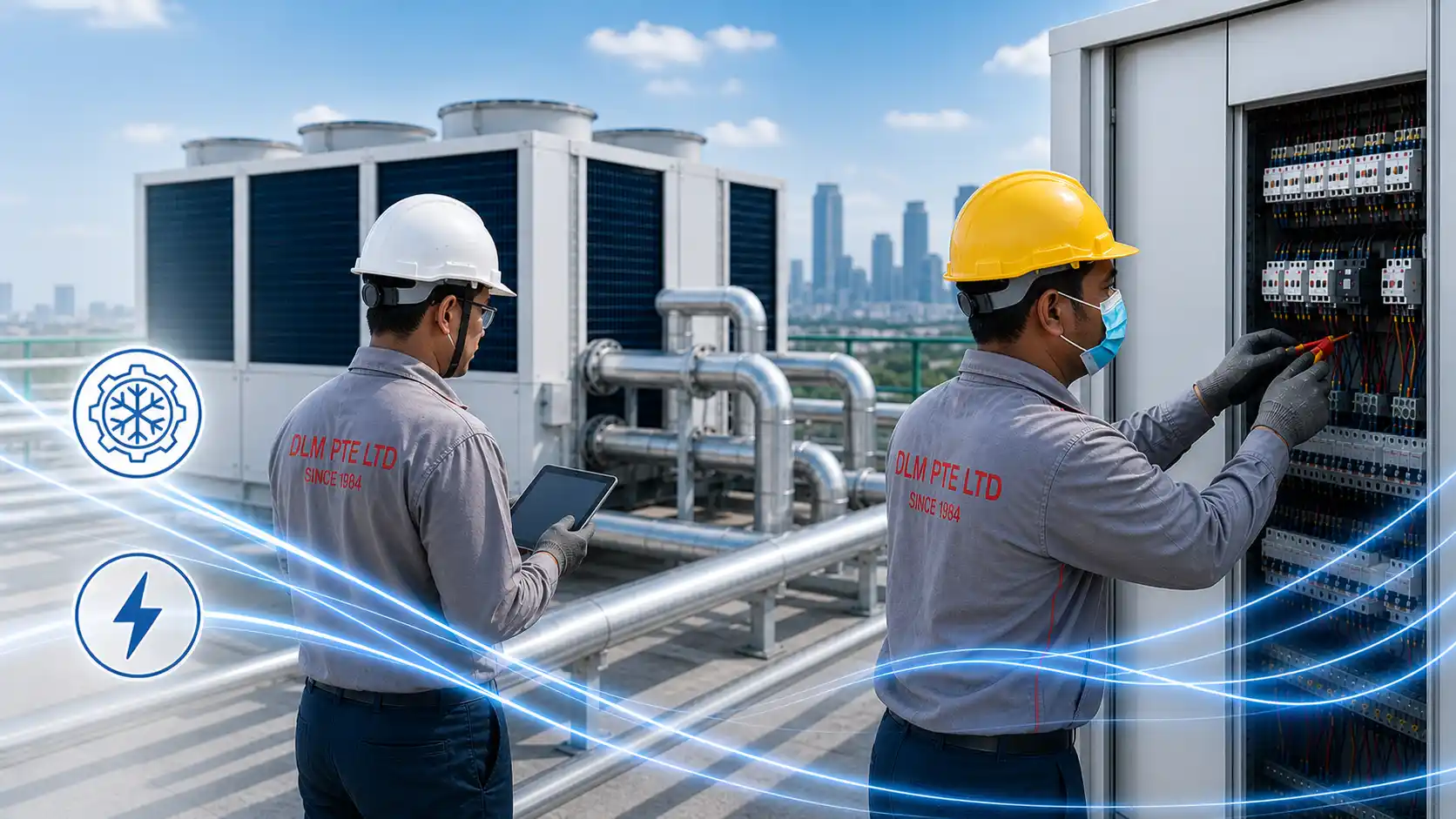 M&E maintenance services Singapore by DLM
