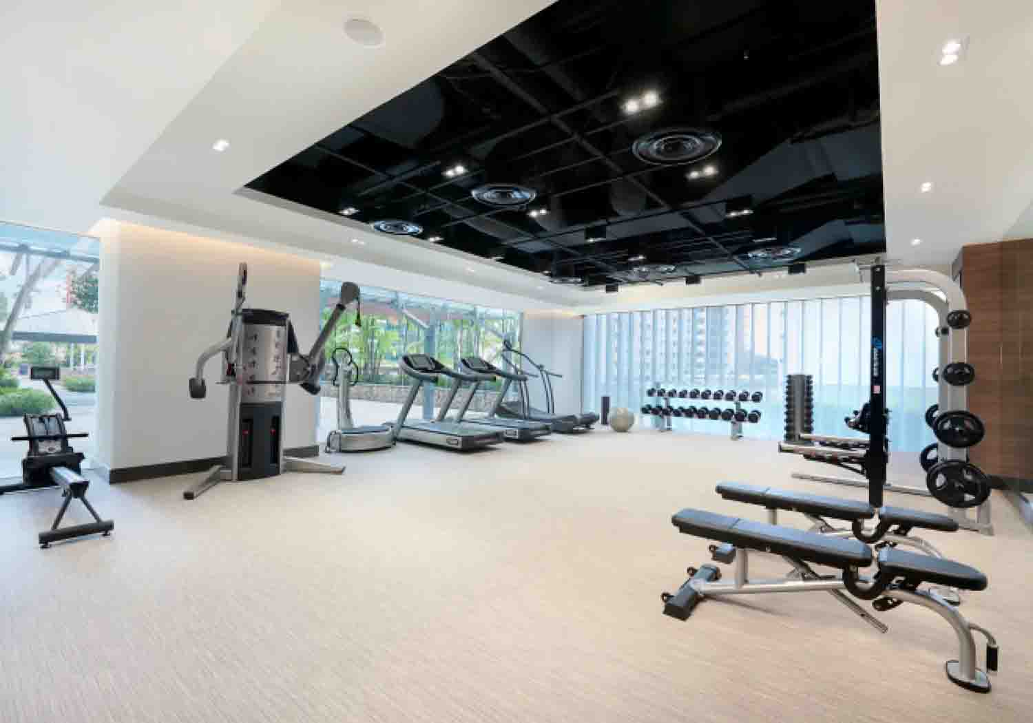ACMV works to Fitness First for Evolution Wellness Holdings at Amara Hotel