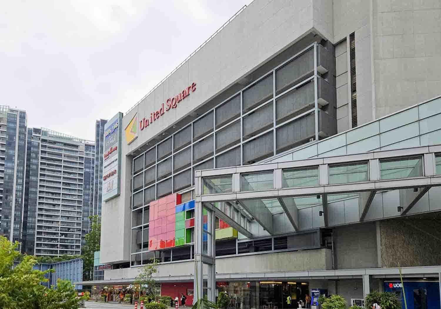 ACMV works to part of 1st and 2nd storeys at existing United Square Building at Thomson Road